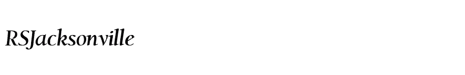 font RSJacksonville download