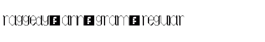 font Raggedy-Ann-Gram-Regular download