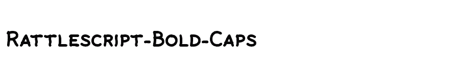 font Rattlescript-Bold-Caps download