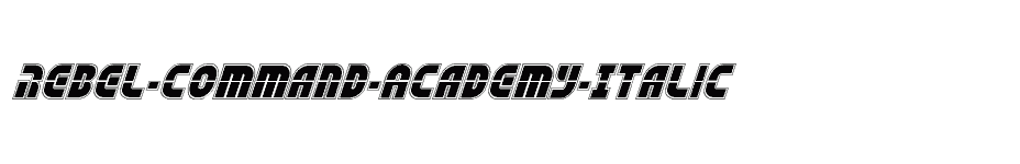 font Rebel-Command-Academy-Italic download