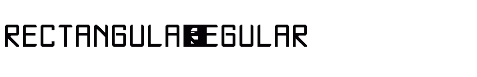 font Rectangula-Regular download