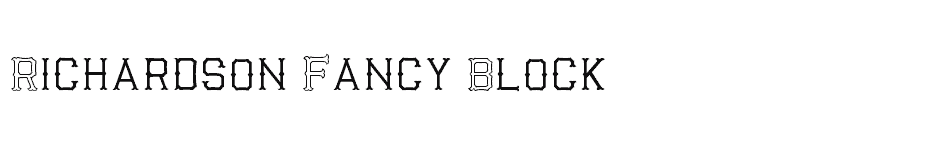 font Richardson-Fancy-Block download