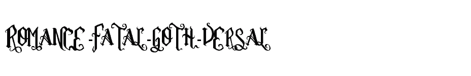 font Romance-Fatal-Goth-Versal download