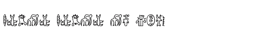 font Rongo-Rongo-Glyphs download