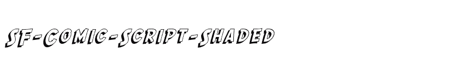 font SF-Comic-Script-Shaded download