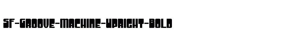 font SF-Groove-Machine-Upright-Bold download