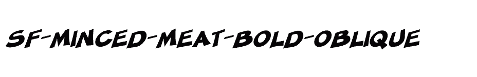 font SF-Minced-Meat-Bold-Oblique download