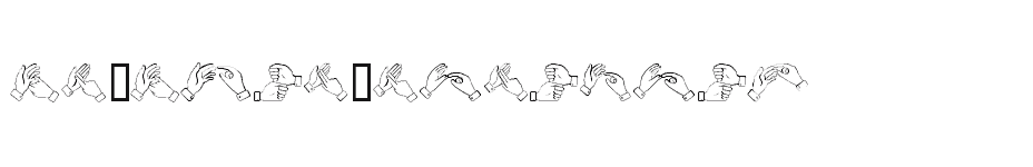 font SL-Sign-Language download
