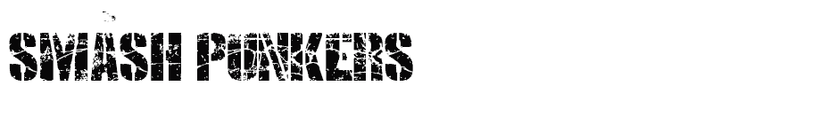 font SMASH-PUNKERS download