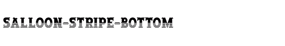 font Salloon-Stripe-Bottom download