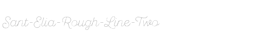 font Sant-Elia-Rough-Line-Two download