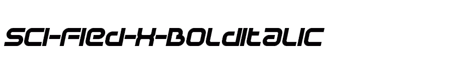 font Sci-Fied-X-BoldItalic download