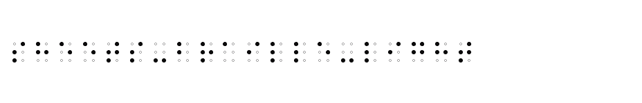 font Sheets-Braille-Light download