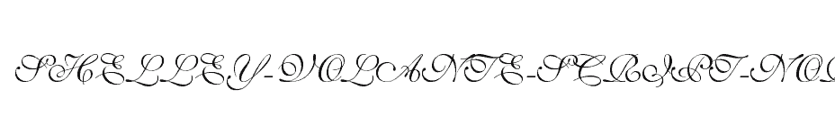 font Shelley-Volante-Script-Normal download