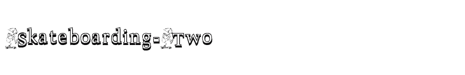 font Skateboarding-Two download