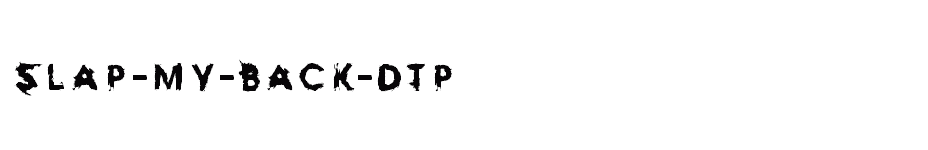 font Slap-My-Back-Dtp download