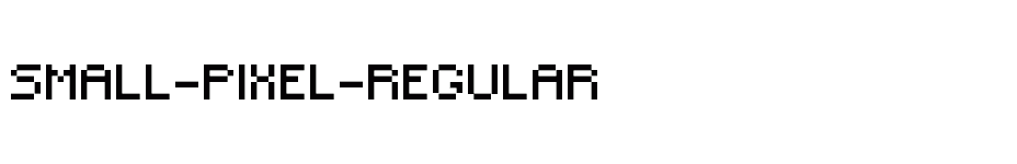 font Small-Pixel-Regular download