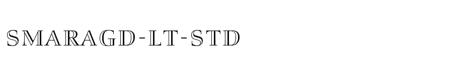 font Smaragd-LT-Std download