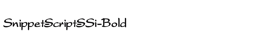 font Snippet-Script-SSi-Bold download