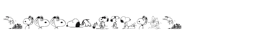 font Snoopy-Dings download