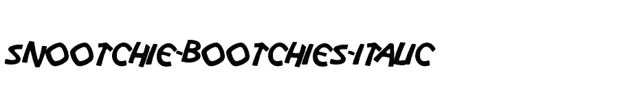 font Snootchie-Bootchies-Italic download