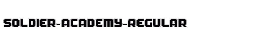 font Soldier-Academy-Regular download