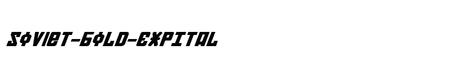 font Soviet-Bold-ExpItal download