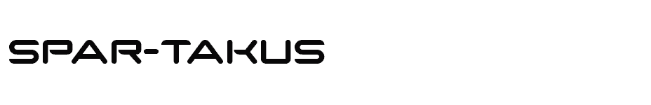 font Spar-Takus download