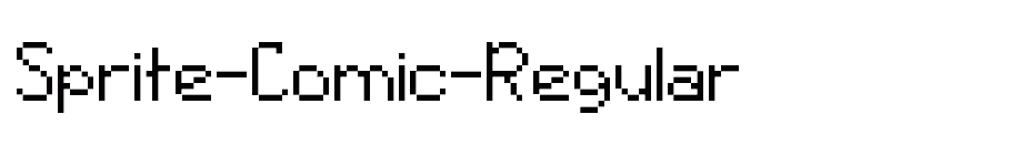 font Sprite-Comic-Regular download