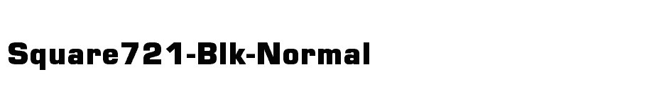 font Square721-Blk-Normal download