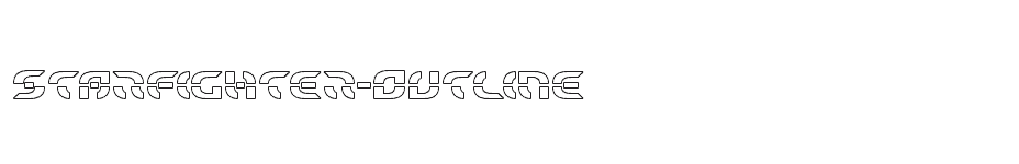 font Starfighter-Outline download