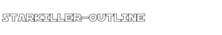 font Starkiller-Outline download