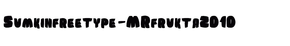 font Sumkinfreetype-MRfrukta2010 download