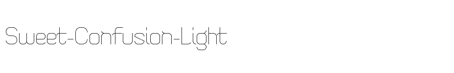 font Sweet-Confusion-Light download