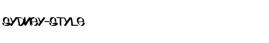 font Sydney-Style download