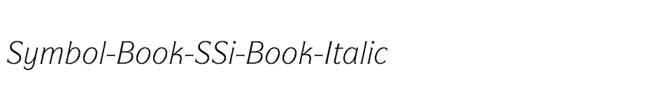font Symbol-Book-SSi-Book-Italic download