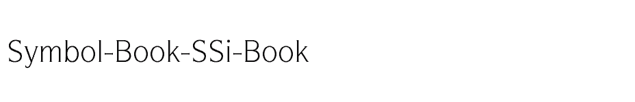 font Symbol-Book-SSi-Book download