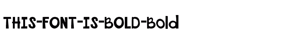 font THIS-FONT-IS-BOLD-Bold download