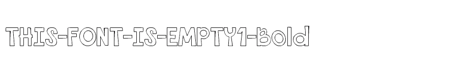 font THIS-FONT-IS-EMPTY1-Bold download