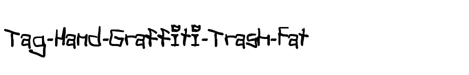 font Tag-Hand-Graffiti-Trash-Fat download