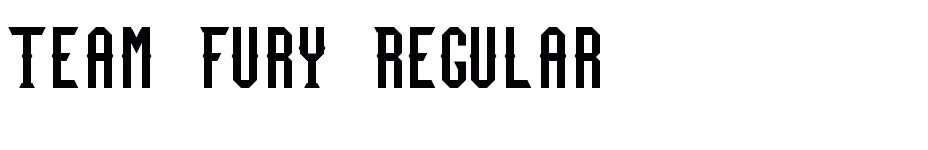 font Team-Fury-Regular download