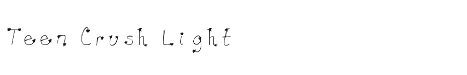 font Teen-Crush-Light download