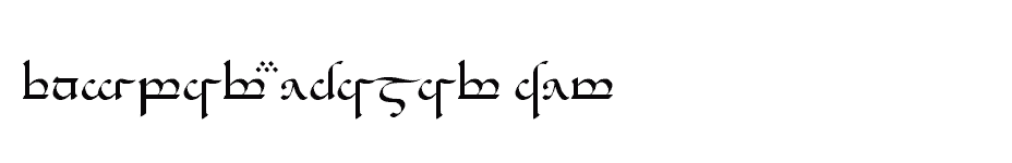 font Tengwar-Eldamar-Alt download