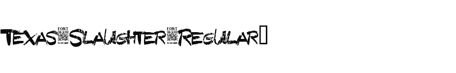 font Texas-Slaughter-Regular� download