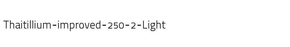 font Thaitillium-improved-250-2-Light download