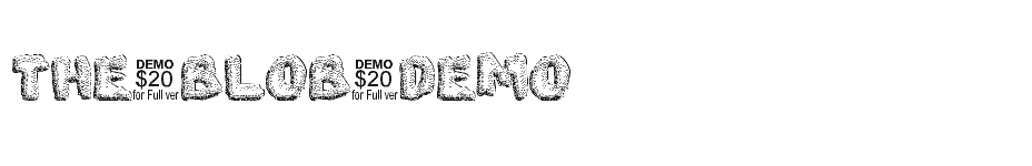 font The-Blob-Demo download