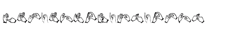 font The-Hands-of-Deaf download