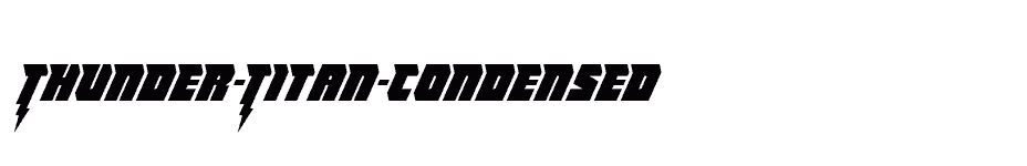 font Thunder-Titan-Condensed download