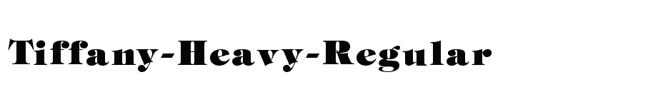 font Tiffany-Heavy-Regular download