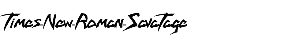 font Times-New-Roman-Savatage download